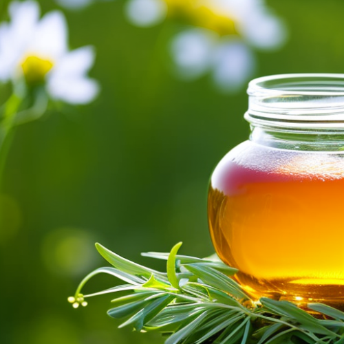 jar of clover honey