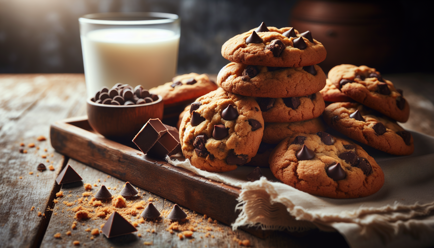 Healthy Gluten Free Chocolate Chip Cookies